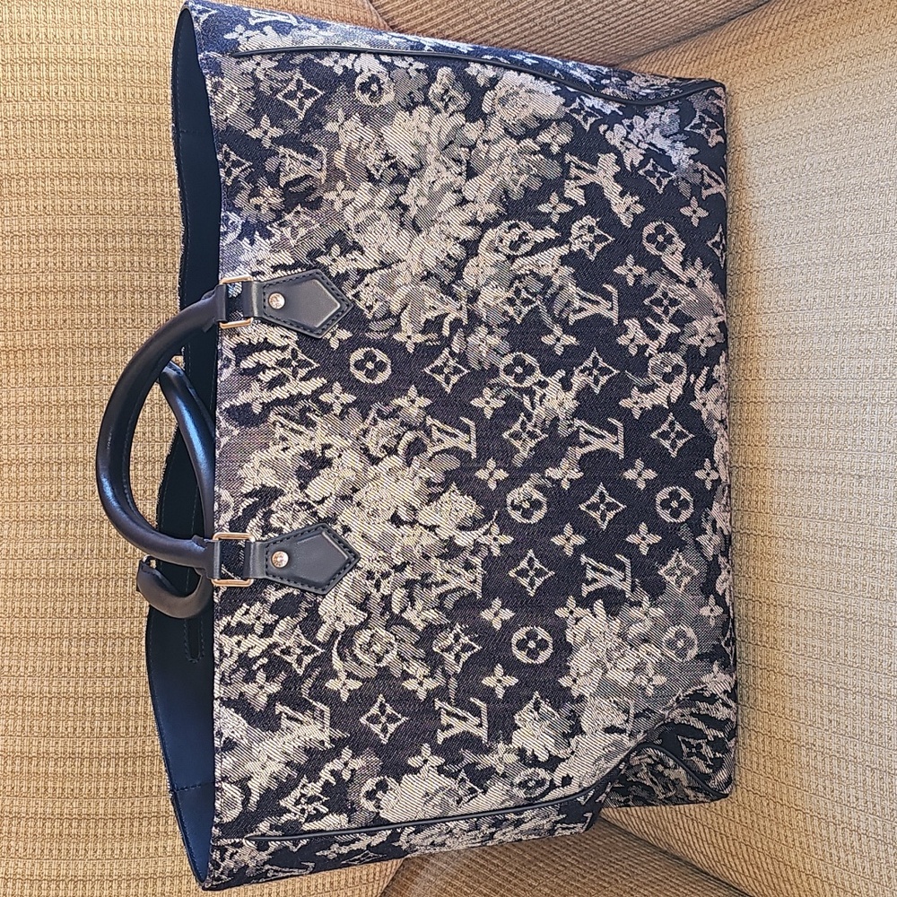 Louis VUITTON Tapestry SAC Large Onthego BAG EXCELLENT CONDITION - Picture 6 of 17
